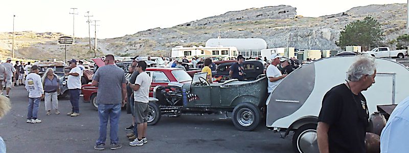 Hot Rod Heaven During SpeedWeek at Bonneville Salt Flats